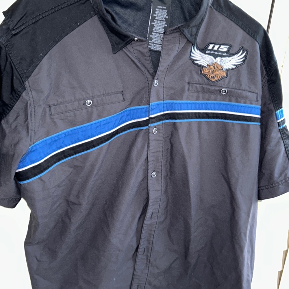 Amazing biker shirt!! Harley Davidson;3XL ANNIVERSARY SHIRT/ jacket